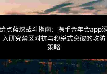给点蓝球战斗指南：携手金年会app深入研究禁区对抗与秒杀式突破的攻防策略
