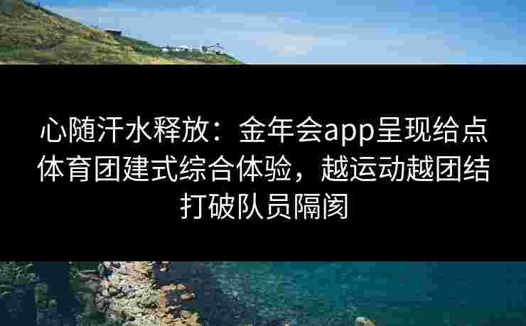 心随汗水释放：金年会app呈现给点体育团建式综合体验，越运动越团结打破队员隔阂